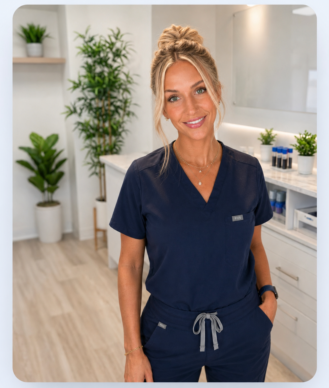 Kelsie Asp, owner and mobile phlebotomist at Precision Mobile Draw